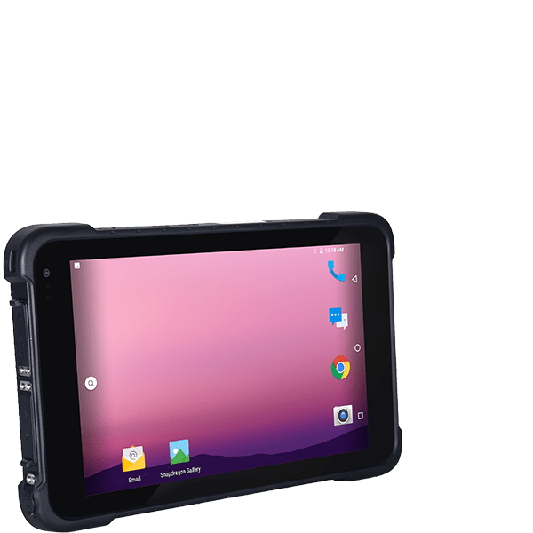 La tablette durcie 8 pouces E8T sous Android 10, 8h d'autonomie