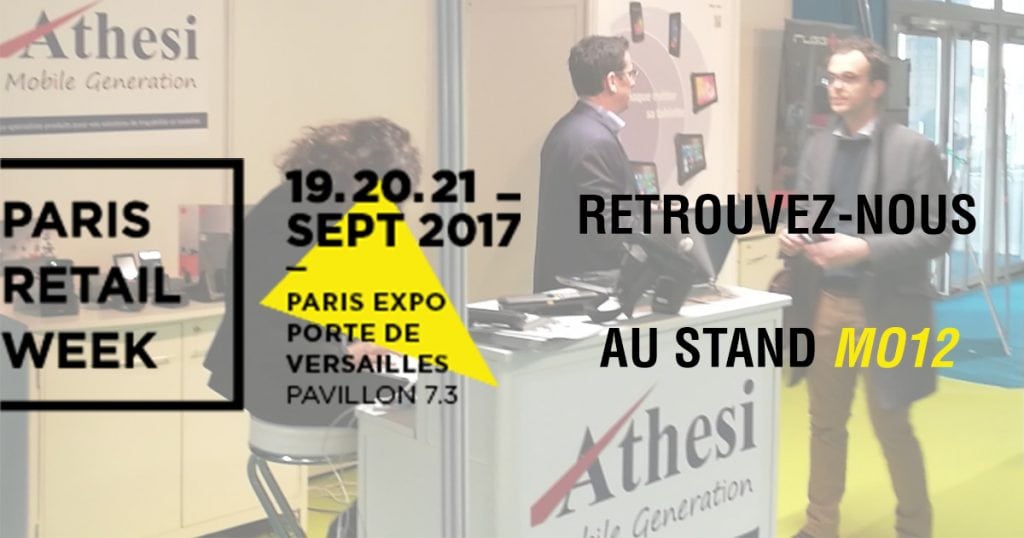 Athesi expose à Paris Retail Week 2017